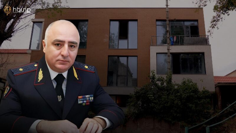 Սասուն Խաչատրյանը կանաչ տարածքի հաշվին երկհարկանի շինություն է կառուցել․ «Հետք»