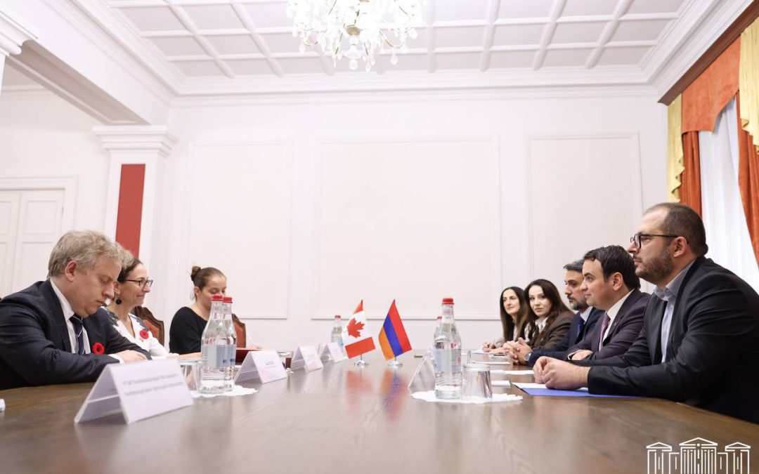 «Ուժեղ Հայաստան» խմբակցության պատգամավորները հանդիպել են Հայաստանում Կանադայի դեսպանին